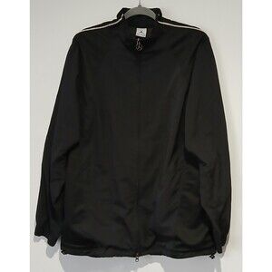 Nike Jordan Full Zip Up Jacket With Lining. Black. Men Size Large.